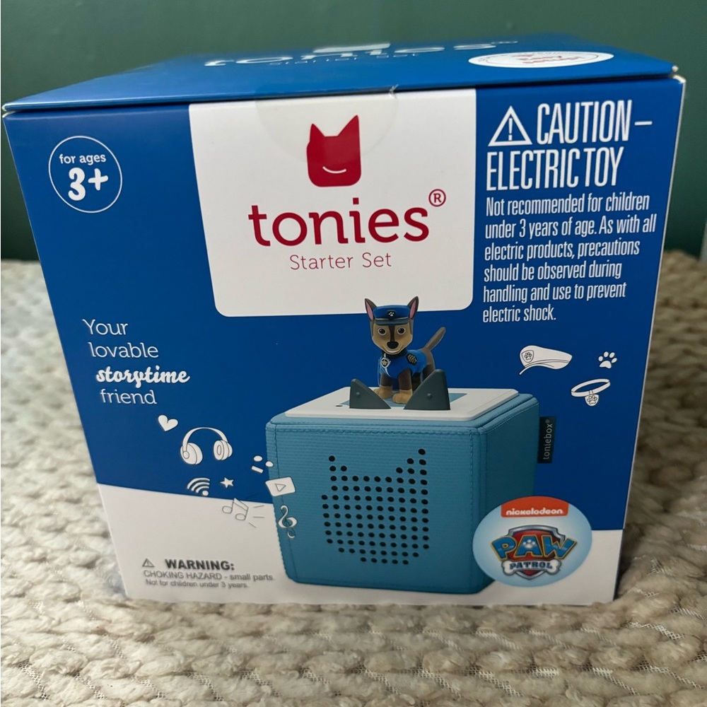 TONIES STARTER SET NWT BLUE